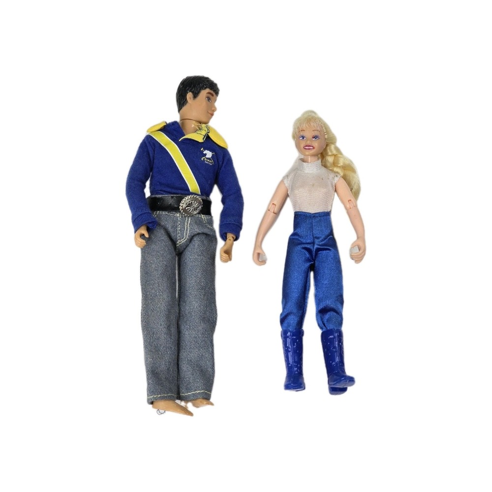 Breyer Nico‎ Male Polo Player Doll Action Figure Rider And Cowgirl Blonde
